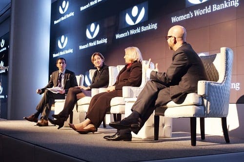 Panel at Women's World Banking's Annual Benefit