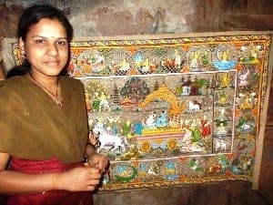 Kalpana Moharana, pattachitra artist and Ujjivan client