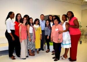 High-potential women leaders participating in our Women in Leadership Program