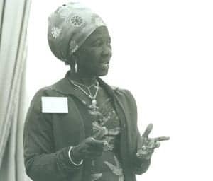 Esther Ocloo at the UN World Conference on Women in Mexico City, 1975