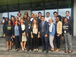 Participants of the Digital Financial Services Workshop, supported by The Gates Foundation