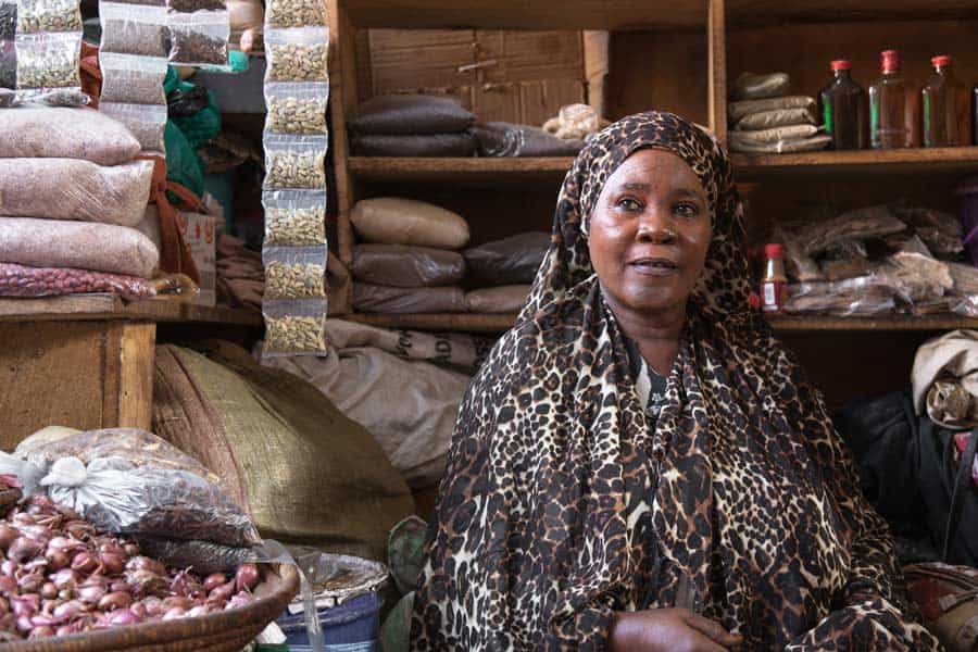 woman in Uganda