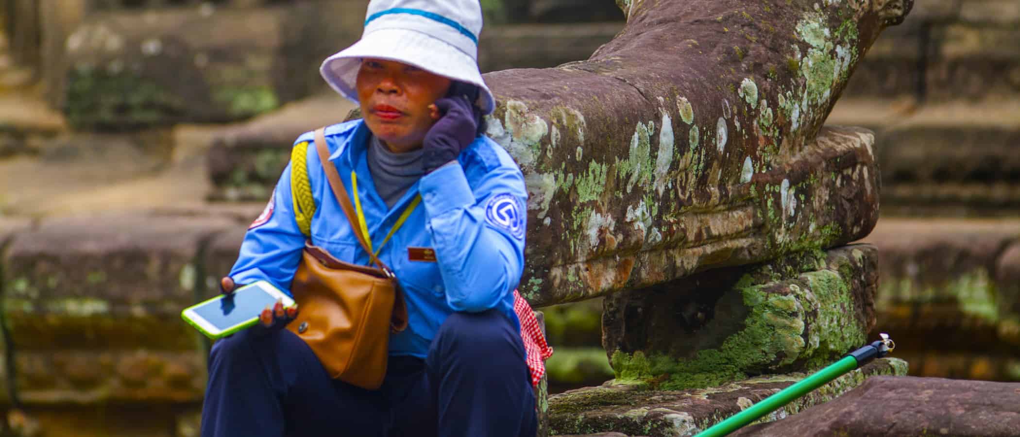 case study WING Bank in Cambodia woman