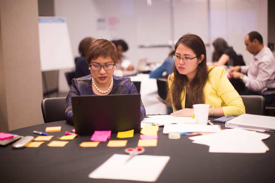 women at leadership program