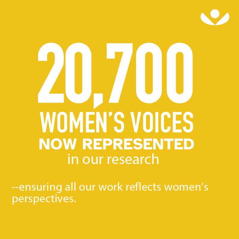 stat women voices WWB