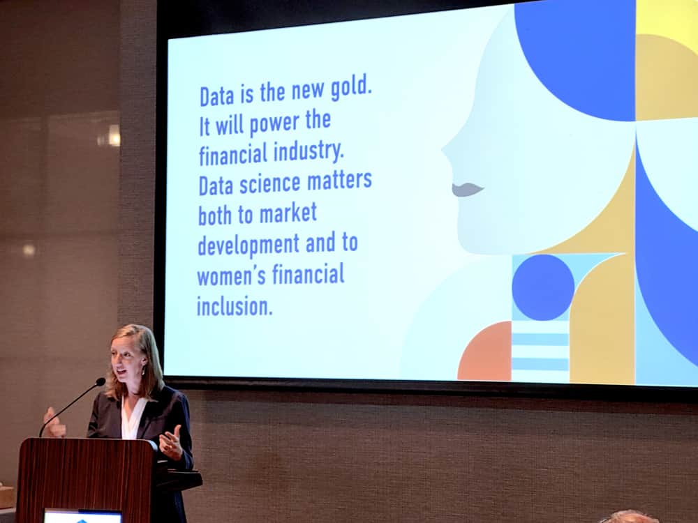 Dr. Sonja Kelly, Global Vice President for Research and Advocacy at Women’s World Banking, delivered a workshop on “Leveraging the Power of Data for Effective Credit Risk Assessment” in Phnom Penh, Cambodia, 11 August 2023.
