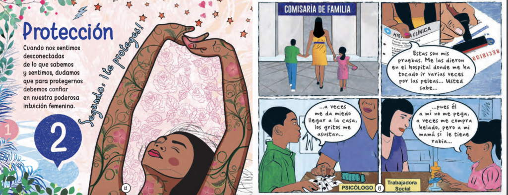 Ofelia is not Alone is a manual that provides recourses and support for women experiencing economic violence