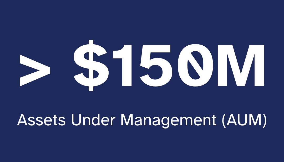150M Assets Under Management AUM 1