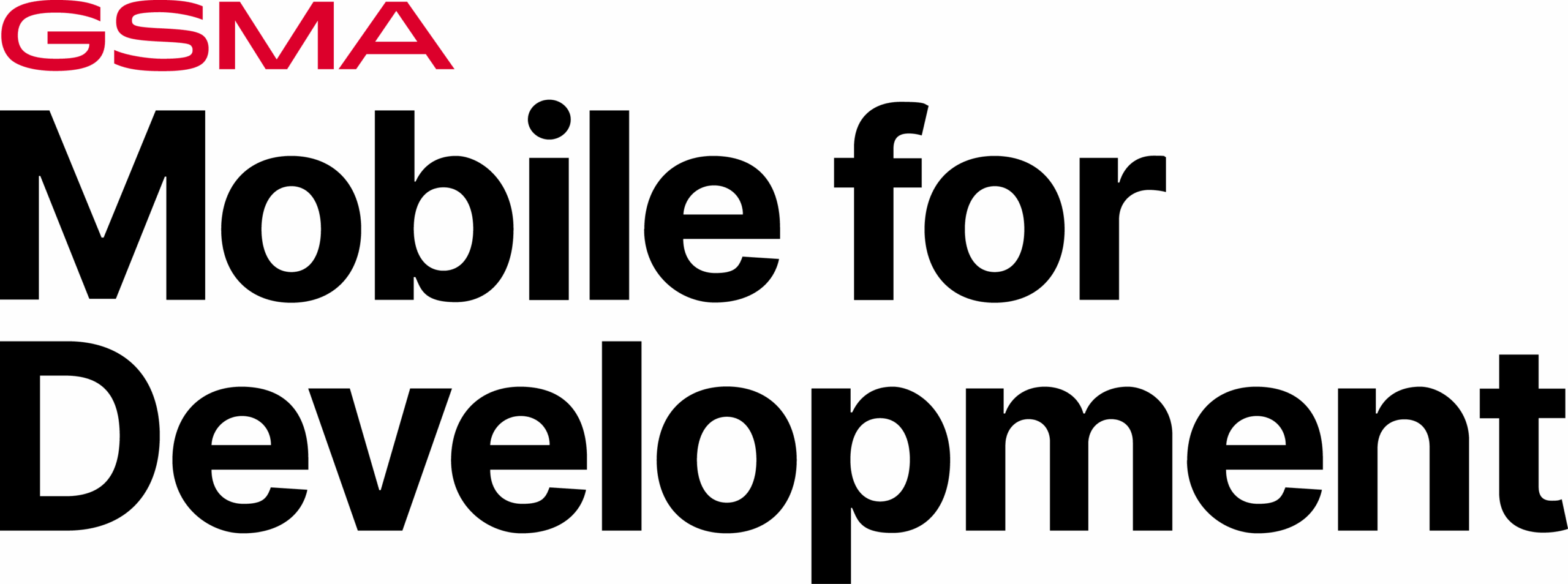 GSMA M4D Logo Logotype RGB Black scaled